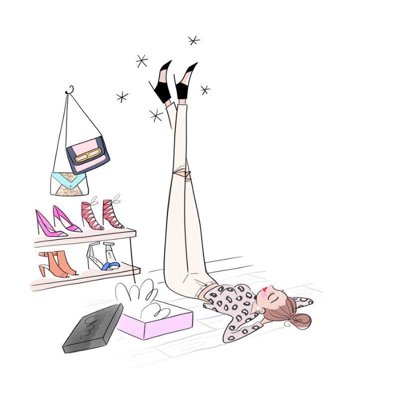 illustration magalie F chaussures.jpg - Magalie F | Virginie